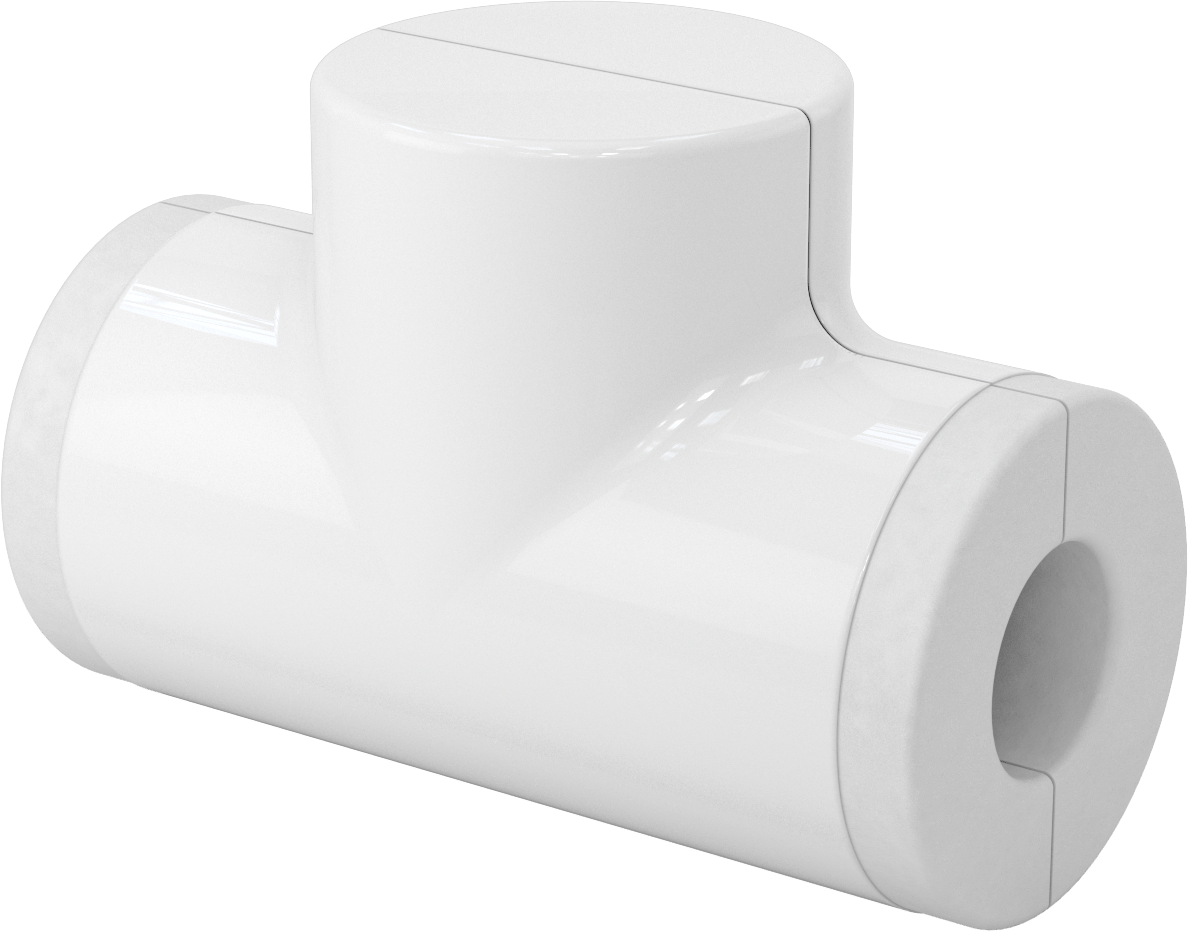 PVC Boru Yalıtım Kılıfı, T, 2-3/8" Yalıtım Dış Çapı için