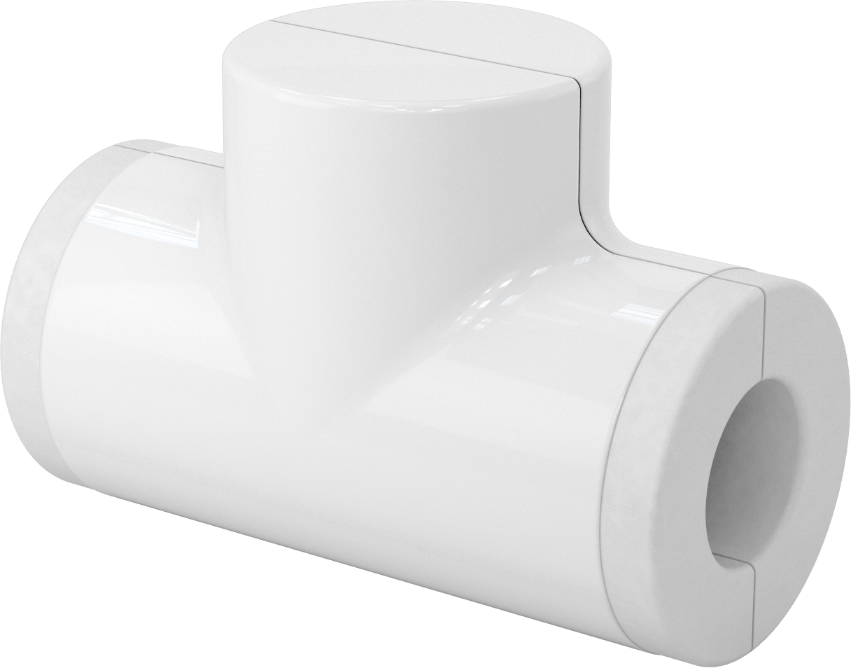 PVC Boru Yalıtım Kılıfı, T, 2-7/8" Yalıtım Dış Çapı için