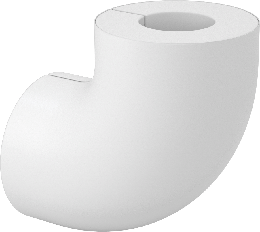 PVC Boru Yalıtım Kılıfı, 90 Derece Dirsek, 2-5/8" Yalıtım Dış Çapı için