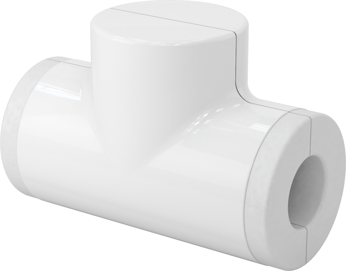 PVC Boru Yalıtım Kılıfı, T, 2-5/8" Yalıtım Dış Çapı için