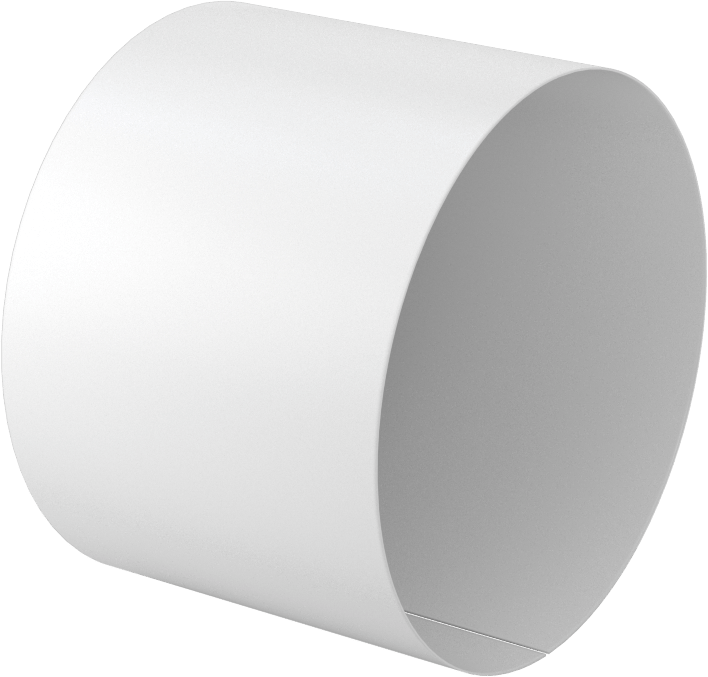 PVC Boru Yalıtım Kılıfı, Uç Kapağı, 3-1/8" Yalıtım Dış Çapı için
