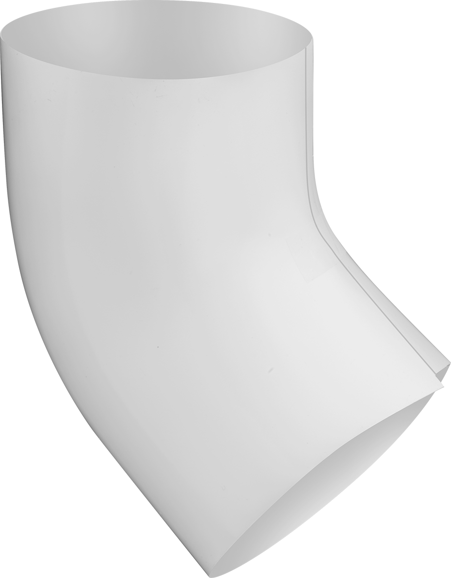 PVC Boru Yalıtım Kılıfı, 45 Derece Dirsek, 2-7/8" Yalıtım Dış Çapı için