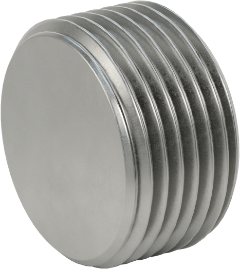 Aşırı Basınçlı Çelik Tapa, Altıgen Tahrikli ve 7/8" Konik, 3/4 PTF Erkek