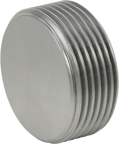 Aşırı Basınçlı Çelik Tapa, Altıgen Tahrikli ve 7/8" Konik, 1-1/4 PTF Erkek