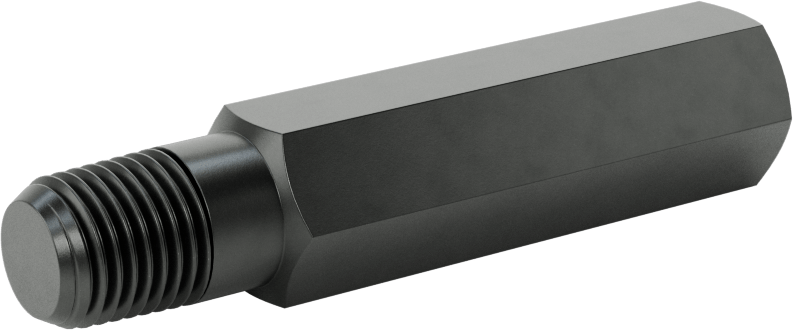 Aşırı Basınçlı Çelik Tapa, Altıgen Gövde, 1/4 NPT Erkek