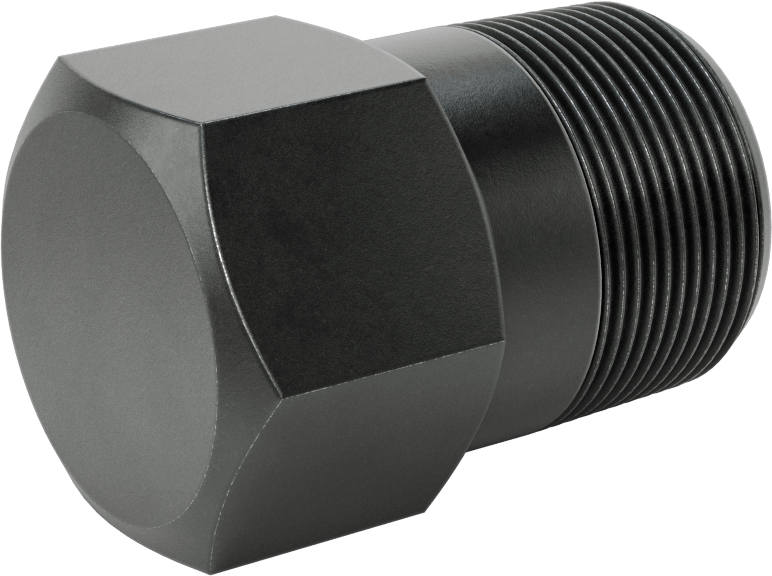 Aşırı Basınçlı Çelik Tapa, Altıgen Gövde, 1-1/2 NPT Erkek