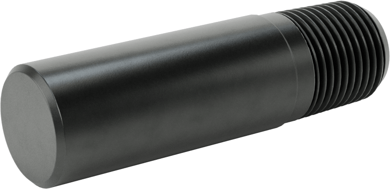 Aşırı Basınçlı Çelik Tapa, Yuvarlak Gövdeli, 1/2 NPT Erkek