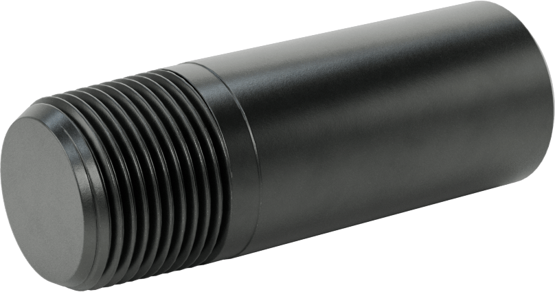 Aşırı Basınçlı Çelik Tapa, Yuvarlak Gövdeli, 3/4 NPT Erkek