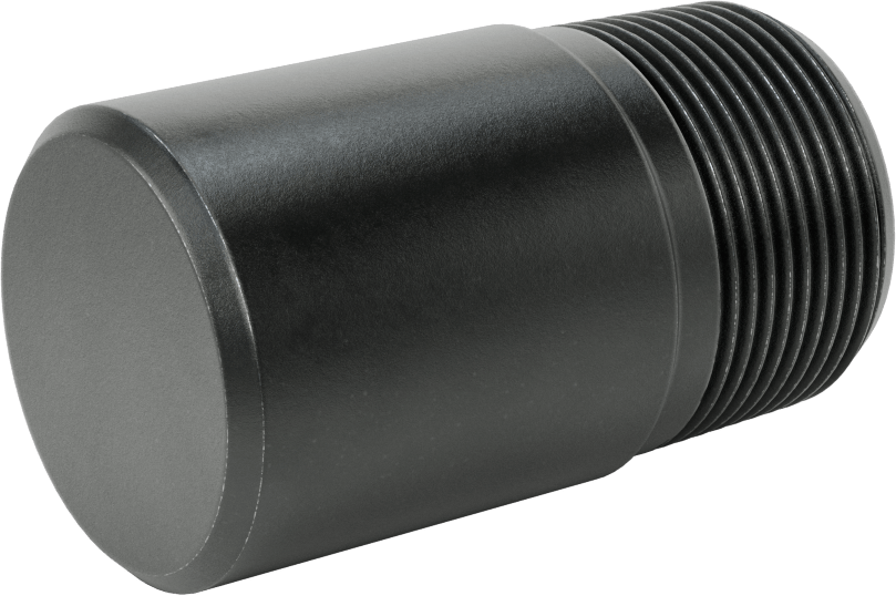 Aşırı Basınçlı Çelik Tapa, Yuvarlak Gövdeli, 1-1/4 NPT Erkek