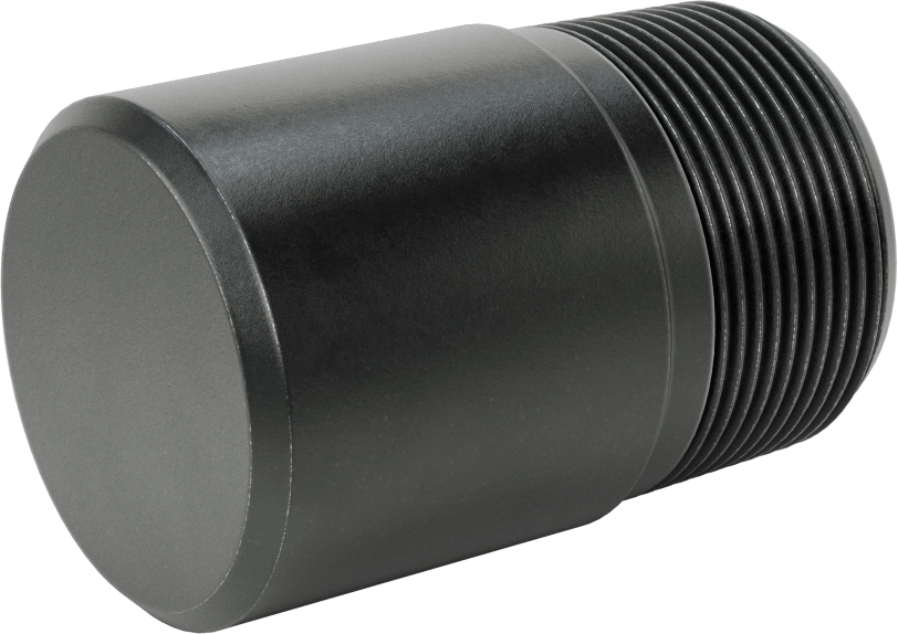 Aşırı Basınçlı Çelik Tapa, Yuvarlak Gövdeli, 1-1/2 NPT Erkek