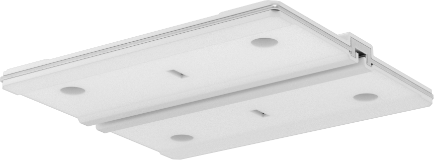 Düşük Profilli Kovanlı Yatak Taşıyıcı ve Kılavuz Ray, Eksenel/Paralel Ray Hatalı Hizalama ve 80 mm Ray Genişliği için