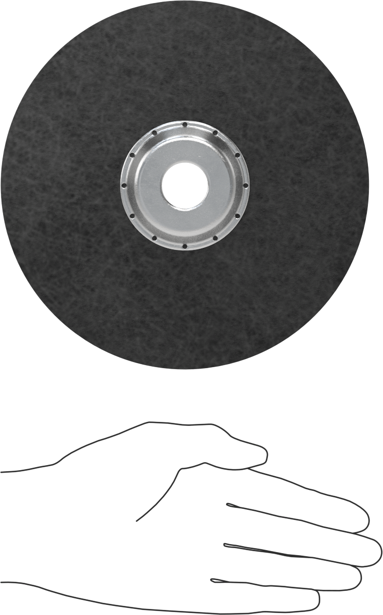 Açılı Taşlama Makinesi Kesme Diski, Metal için, Gömme Kesim, 7" Çap, 1/16" Kalınlık