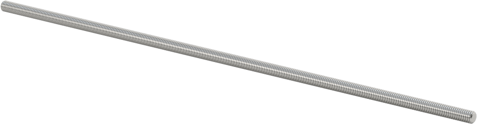 Hızlı Hareketli Ultra Hassas Kılavuz Vida, 17-4 PH Paslanmaz Çelik, M3 x 0,5 mm Diş Boyutu, 2 Diş Başlangıcı