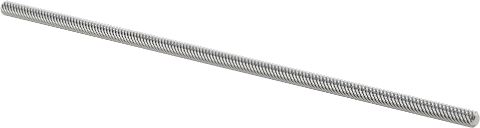 Hızlı Hareketli Ultra Hassas Kılavuz Vida, 17-4 PH Paslanmaz Çelik, M4 x 1 mm Diş Boyutu, 8 Diş Başlangıcı