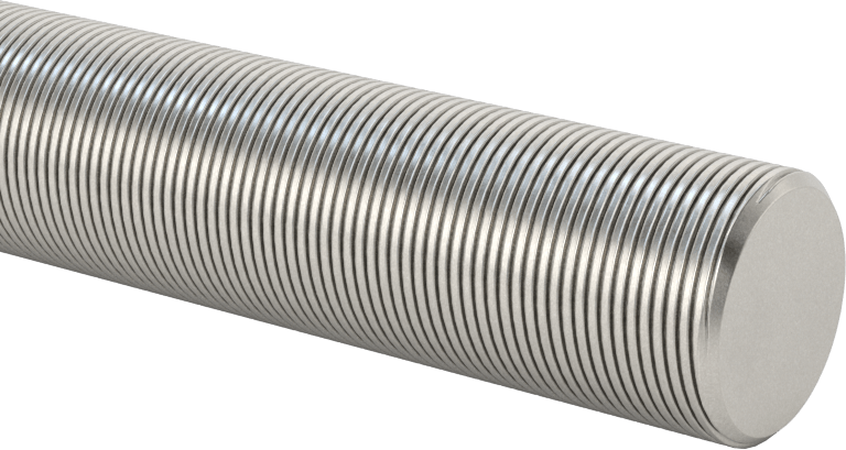 Roller Screw, Partially Threaded, M15 Thread Size, 4 mm Travel Distance