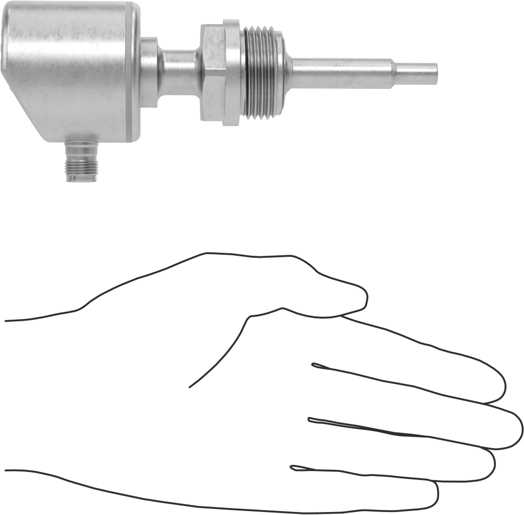 Sıhhi Elektronik Yerleştirme Akış Anahtarı, 1-13/16" Uzunlukta Prob ile