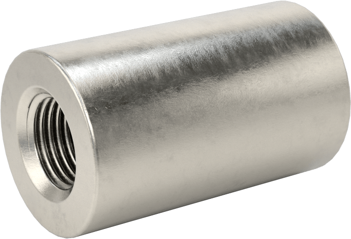 Yüksek Basınçlı 304 Paslanmaz Çelik Boru Bağlantı Elemanı, Düz Konektör, 1/8 NPT Dişi