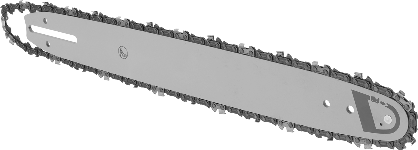 Chain Saw Bar and Chain Kits, 18" Long with Chain No. H72