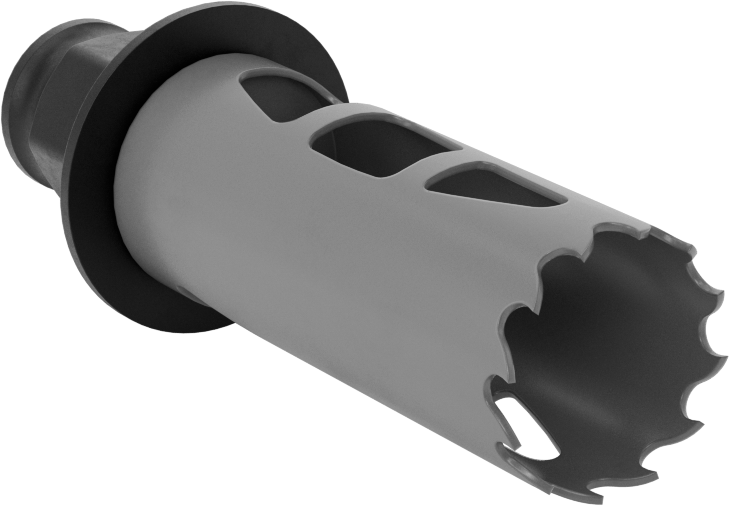 Delik Testere, 2-3/8" Kesme Derinliği, 1" Çap