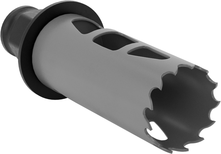 Delik Testere, 2-3/8" Kesme Derinliği, 1-1/16" Çap