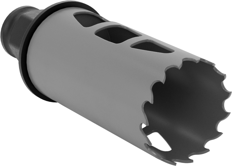 Delik Testere, 2-3/8" Kesme Derinliği, 1-1/4" Çap