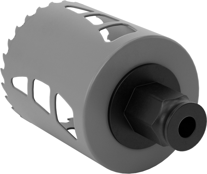 Delik Testere, 2-3/8" Kesme Derinliği, 2-1/4" Çap