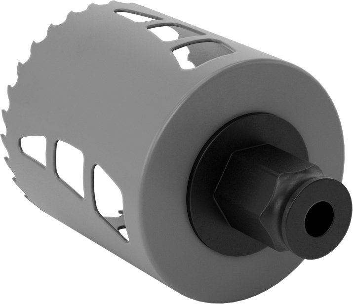 Delik Testere, 2-3/8" Kesme Derinliği, 2-3/8" Çap