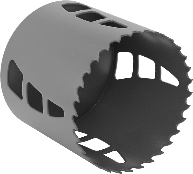 Delik Testere, 2-3/8" Kesme Derinliği, 2-5/8" Çap