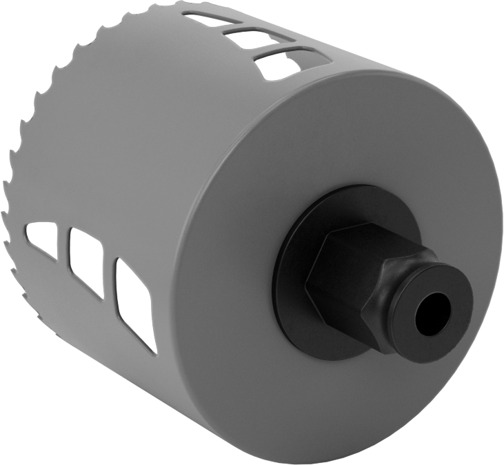 Delik Testere, 2-3/8" Kesme Derinliği, 3-1/8" Çap