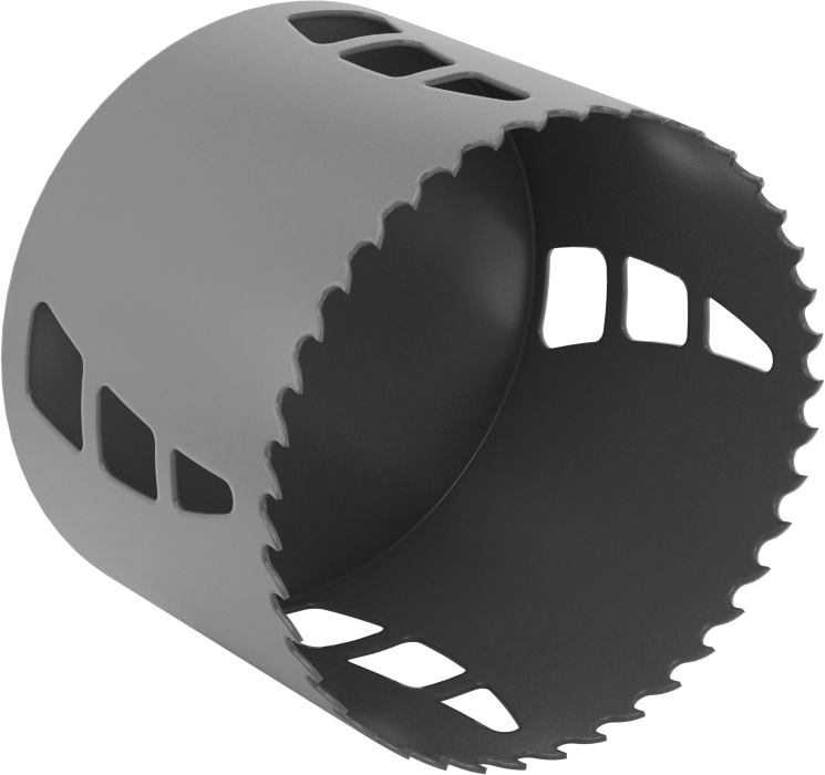 Delik Testere, 2-3/8" Kesme Derinliği, 3-3/8" Çap