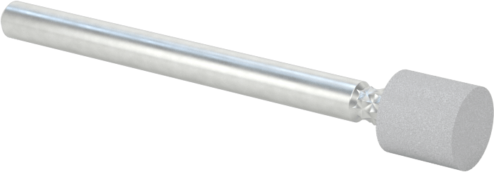 Kir Bırakmayan Keçe Parlatma Bobini, Sert Metaller için, Düz Uçlu Silindir, 1/4" Baş Çapı