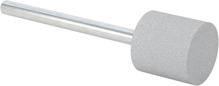 Kir Bırakmayan Keçe Parlatma Bobini, Sert Metaller için, Düz Uçlu Silindir, 1/2" Baş Çapı