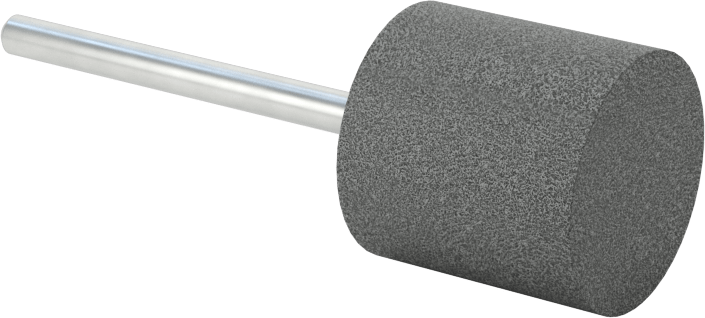 Kir Bırakmayan Keçe Parlatma Bobini, Yumuşak ve Metal Olmayan Malzemeler için, Silindir, Düz Uç, 3/4" Baş Çapı