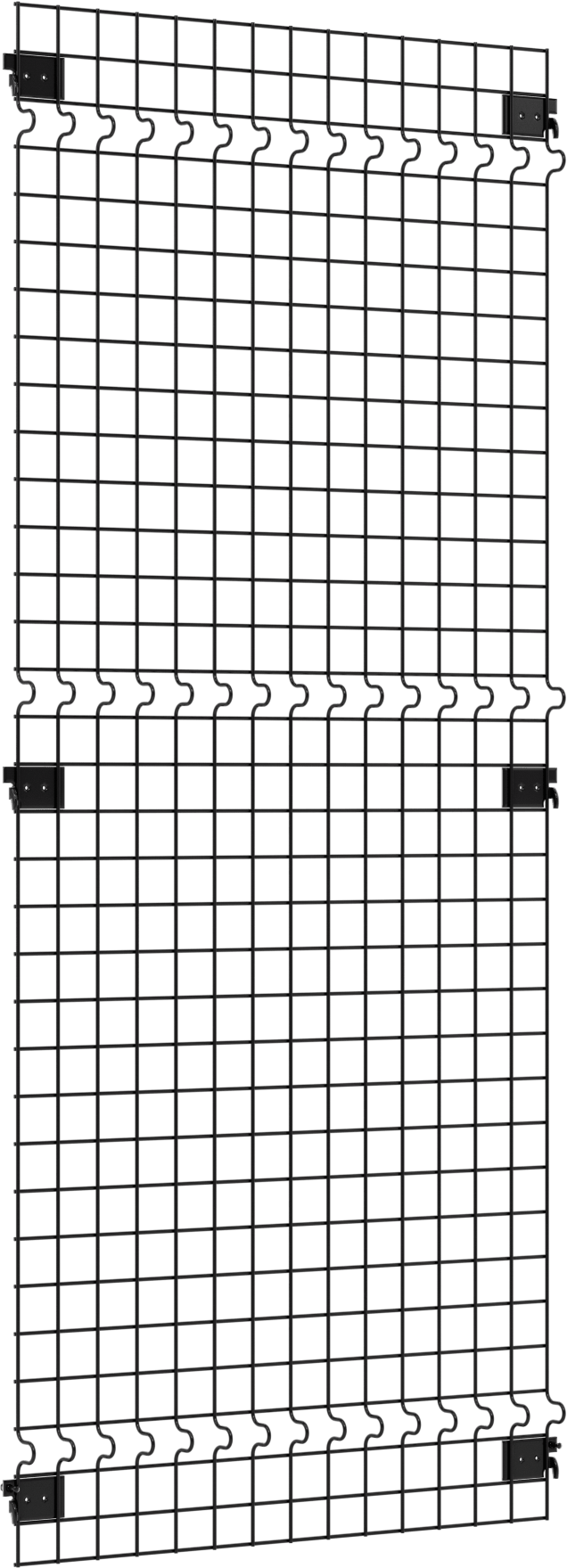 Hızlı Erişimli Makine Koruyucu, Panel, 2'4" Genişlik, 5'6" Yükseklik