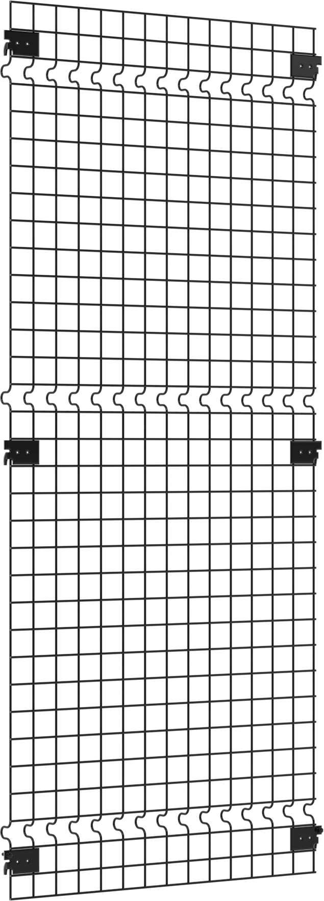 Hızlı Erişimli Makine Koruyucu, Panel, 2'4" Genişlik, 5'6" Yükseklik