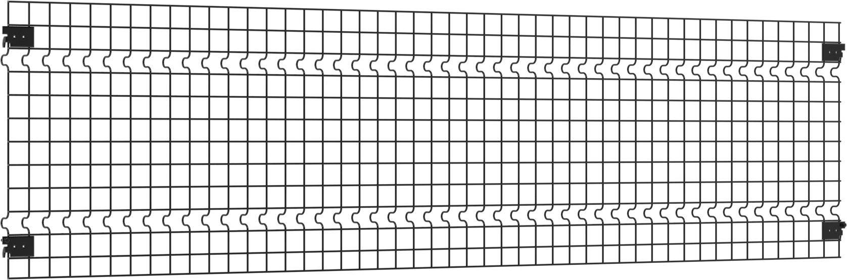 Hızlı Erişimli Makine Koruyucu, Panel, 7 ft 10 inç Genişlik, 2'0" Yükseklik