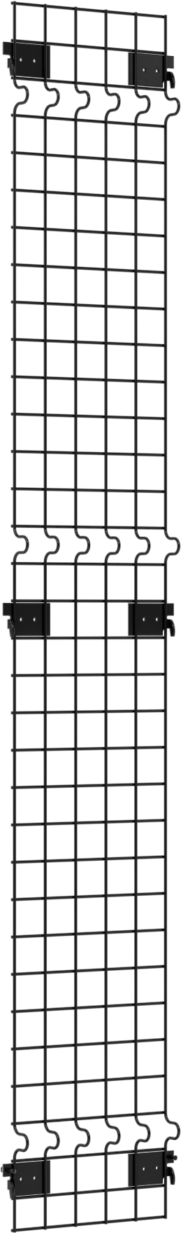 Hızlı Erişimli Makine Koruyucu, Panel, 0,10" Genişlik, 5'6" Yükseklik