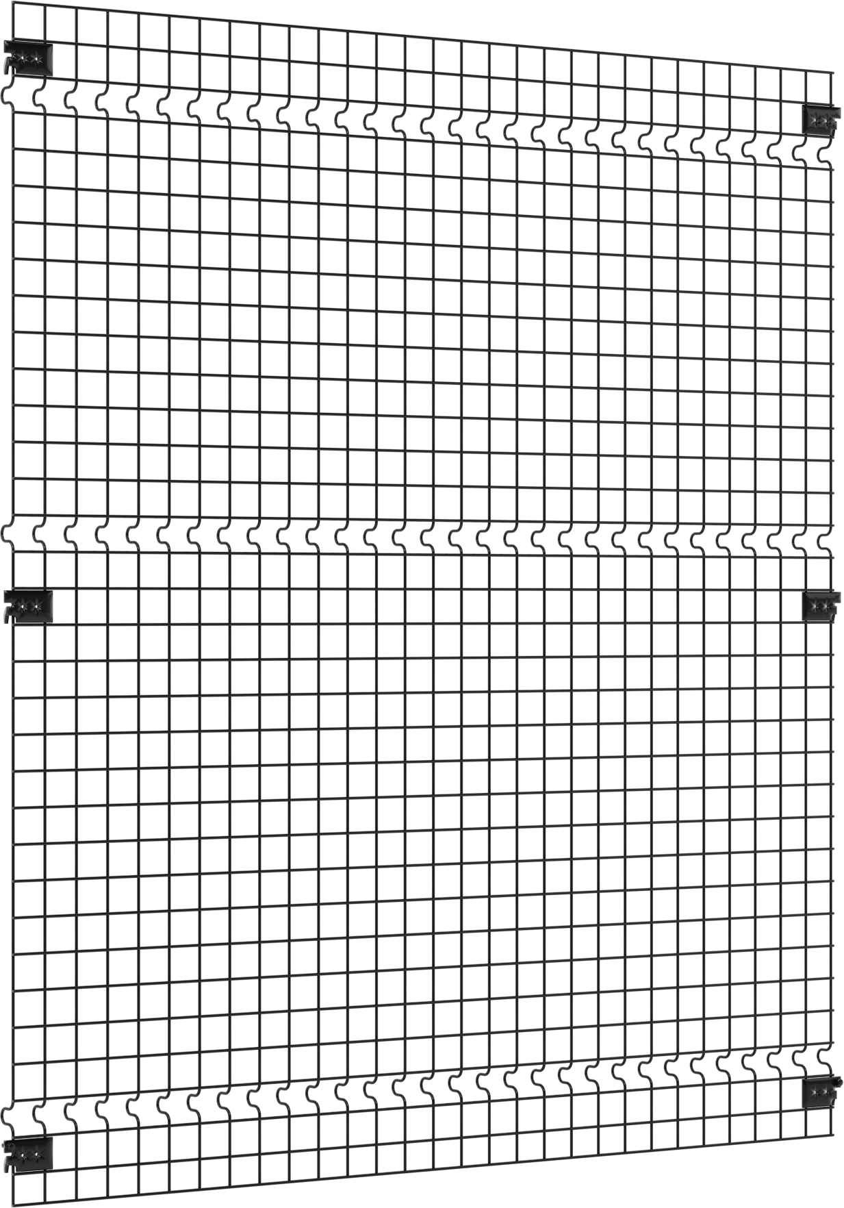 Hızlı Erişimli Makine Koruyucu, Panel, 4'10" Genişlik, 5'6" Yükseklik