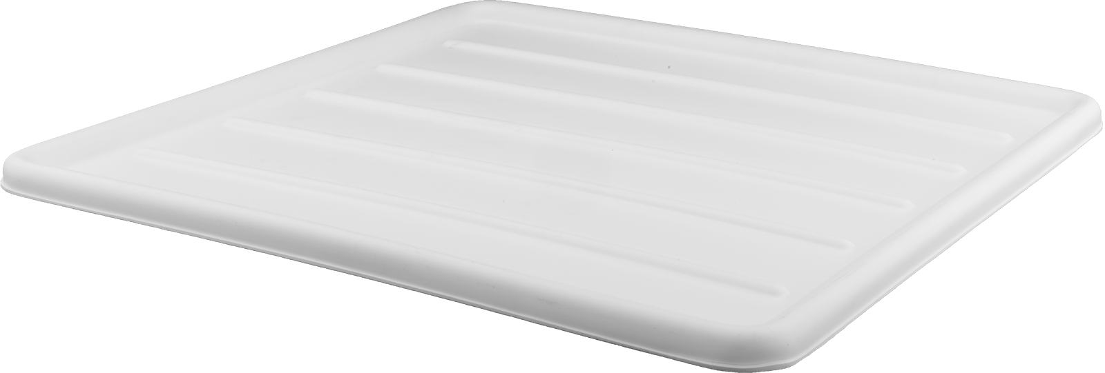 Yiyecek ve İçecek Plastik Tepsiler, 28-1/2" Uzunluk, 28" Genişlik, 1-1/8" Yükseklik