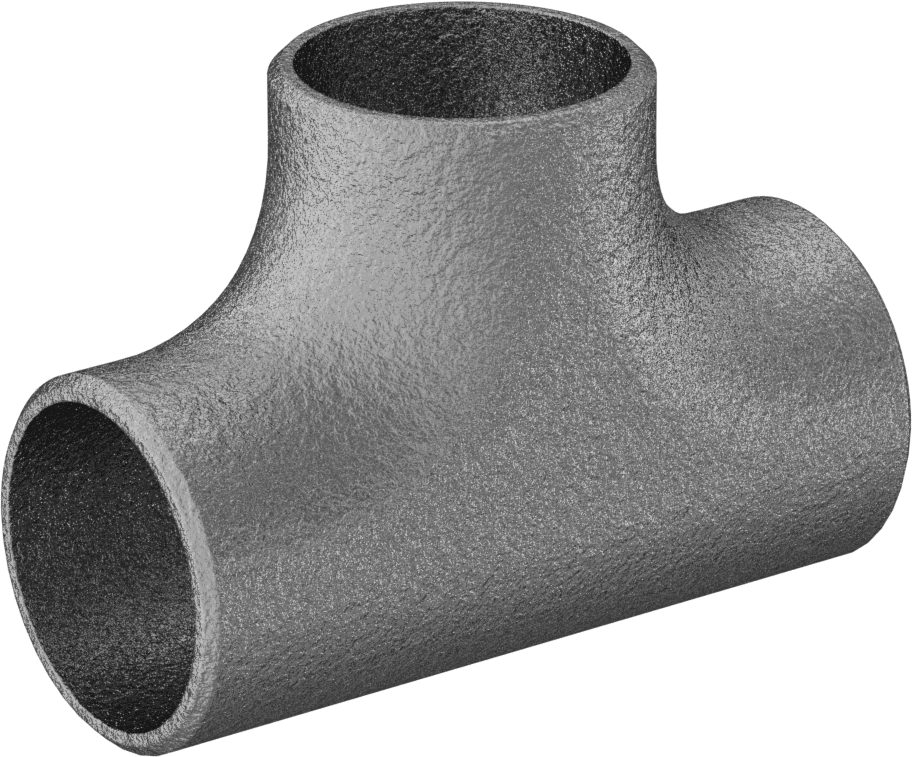 İnce Cidarlı Alın Kaynaklı Dişsiz Boru Bağlantı Parçası, 304/304L Paslanmaz Çelik T Bağlantı Elemanı, 1-1/4 Boru Boyutu