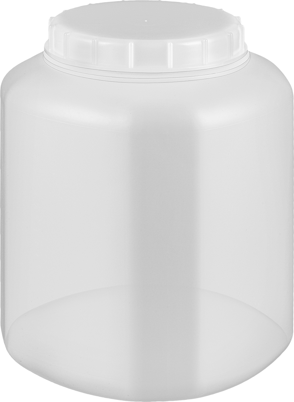 HDPE Plastik Kavanoz, 1,3 Galon/5000 ml Kapasite