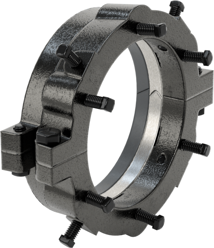 Boru Ek Yeri Onarım Kelepçesi, 4-1/2" Boru Dış Çapı için, 1-3/4" Uzunluk