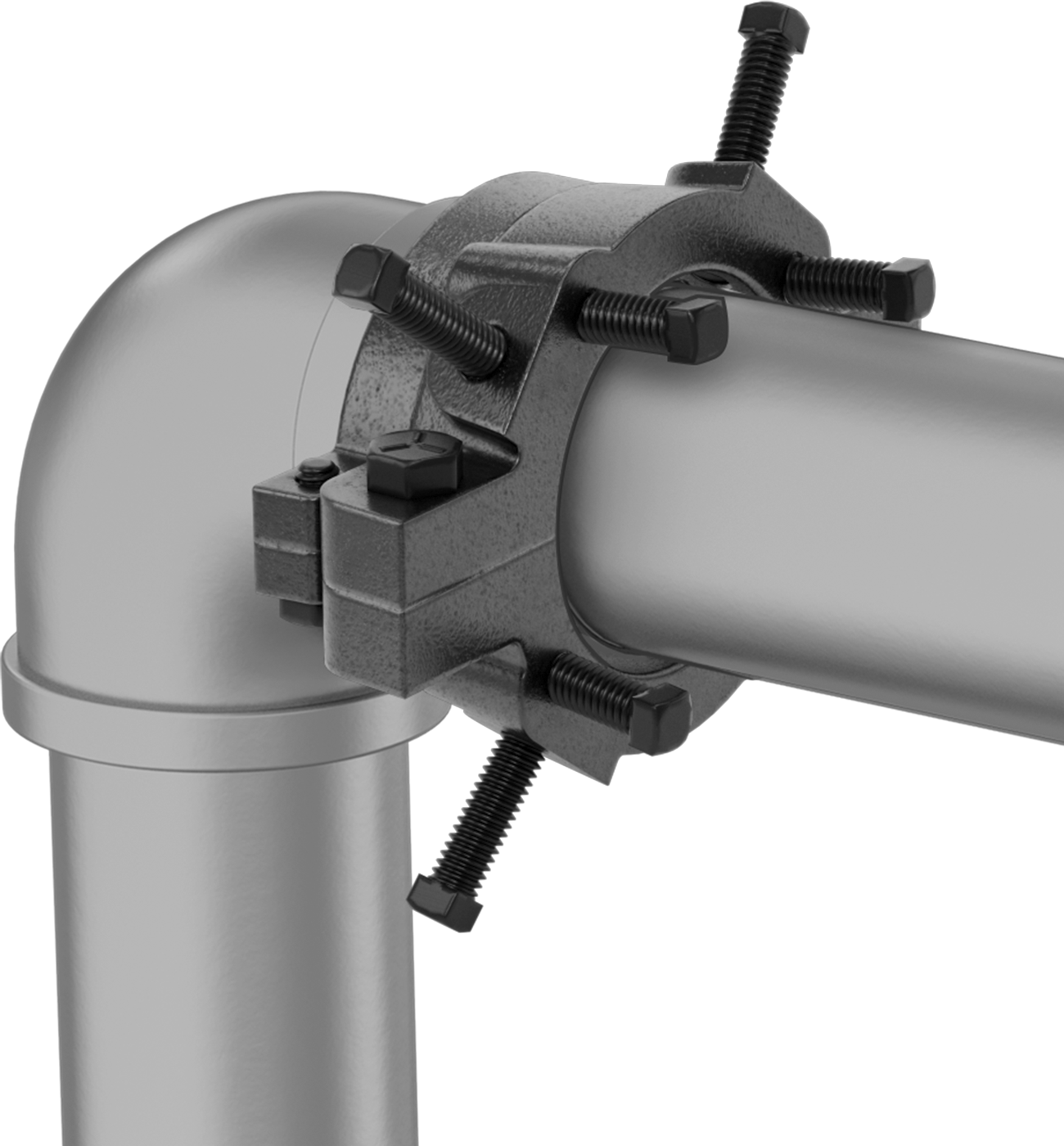 Clamp Shown Installed