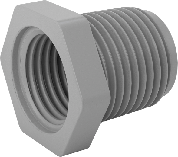 Sıcak Su için CPVC Boru Bağlantı Parçası, Burç Redüktör Adaptörü, 3/8 NPT Erkek x 1/4 NPT Dişi