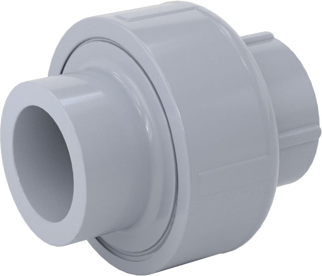 Sıcak Su için CPVC Boru Bağlantı Parçası, Birleştirme Adaptörü, 1/2 x 20 mm DIN Dişi Soket Bağlantısı