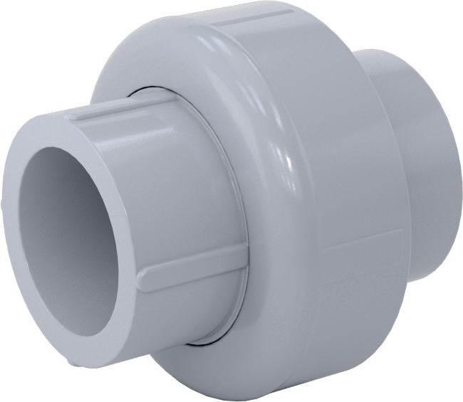 Sıcak Su için CPVC Boru Bağlantı Parçası, Birleştirme Adaptörü, 1 x 32 mm DIN Dişi Soket Bağlantısı