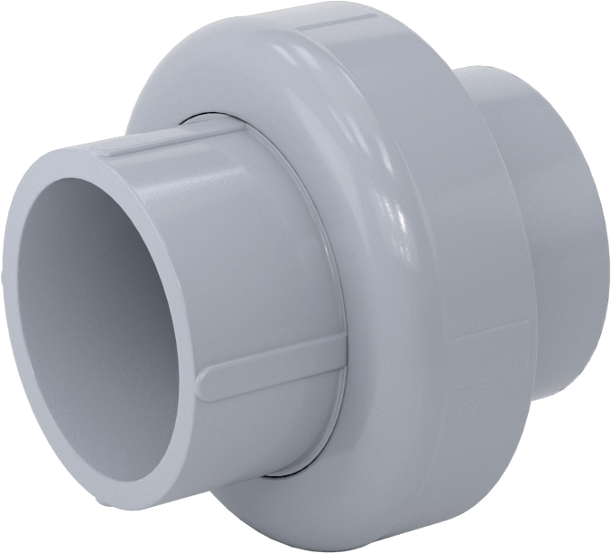 Sıcak Su için CPVC Boru Bağlantı Parçası, Birleştirme Adaptörü, 1-1/2 x 50 mm DIN Dişi Soket Bağlantısı