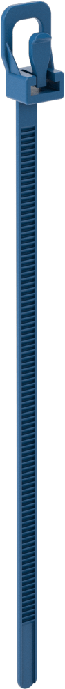 Ayarlanabilir Metal Algılayabilir Kablo Bağları, 6 inç Uzunluk, 0,19" Genişlik, 1-3/8" Maksimum Demet Çapı için