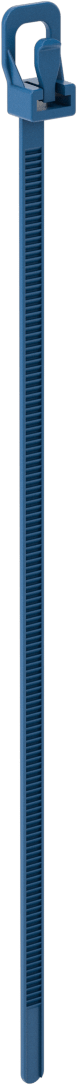 Ayarlanabilir Metal Algılayabilir Kablo Bağları, 8" Uzunluk, 0,19" Genişlik, 2-1/8" Maksimum Demet Çapı için
