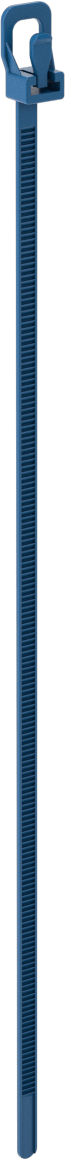 Ayarlanabilir Metal Algılayabilir Kablo Bağları, 10" Uzunluk, 0,19" Genişlik, 2-5/8" Maksimum Demet Çapı için